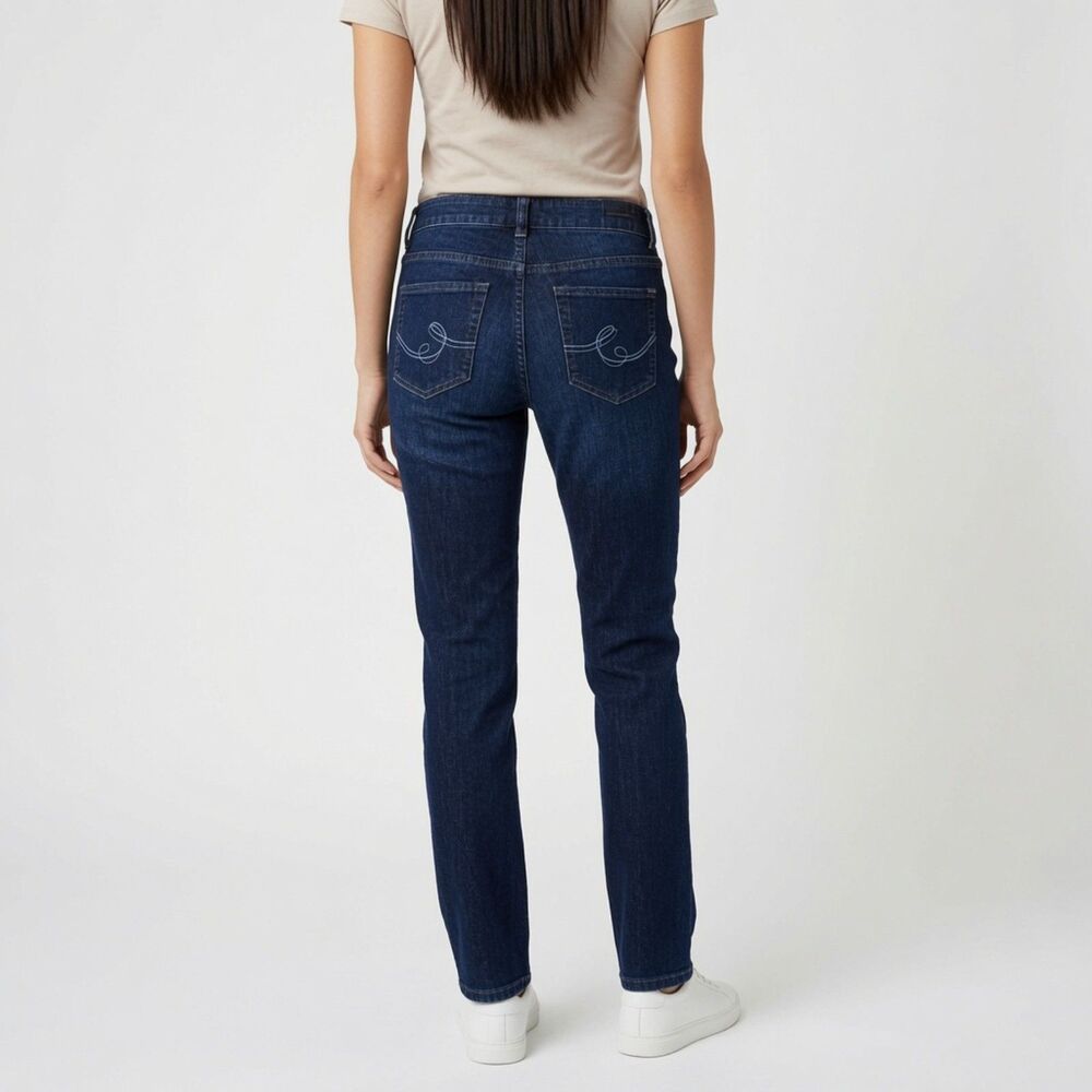 Christopher & Banks Modern Fit Dark Wash Bootcut Jeans Size 6